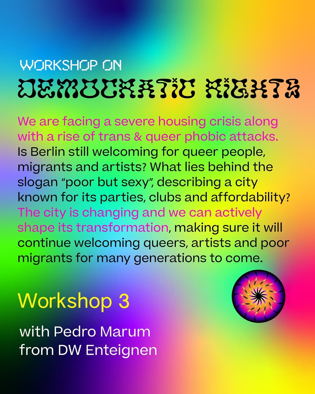 Democratic Rights Workshop 3