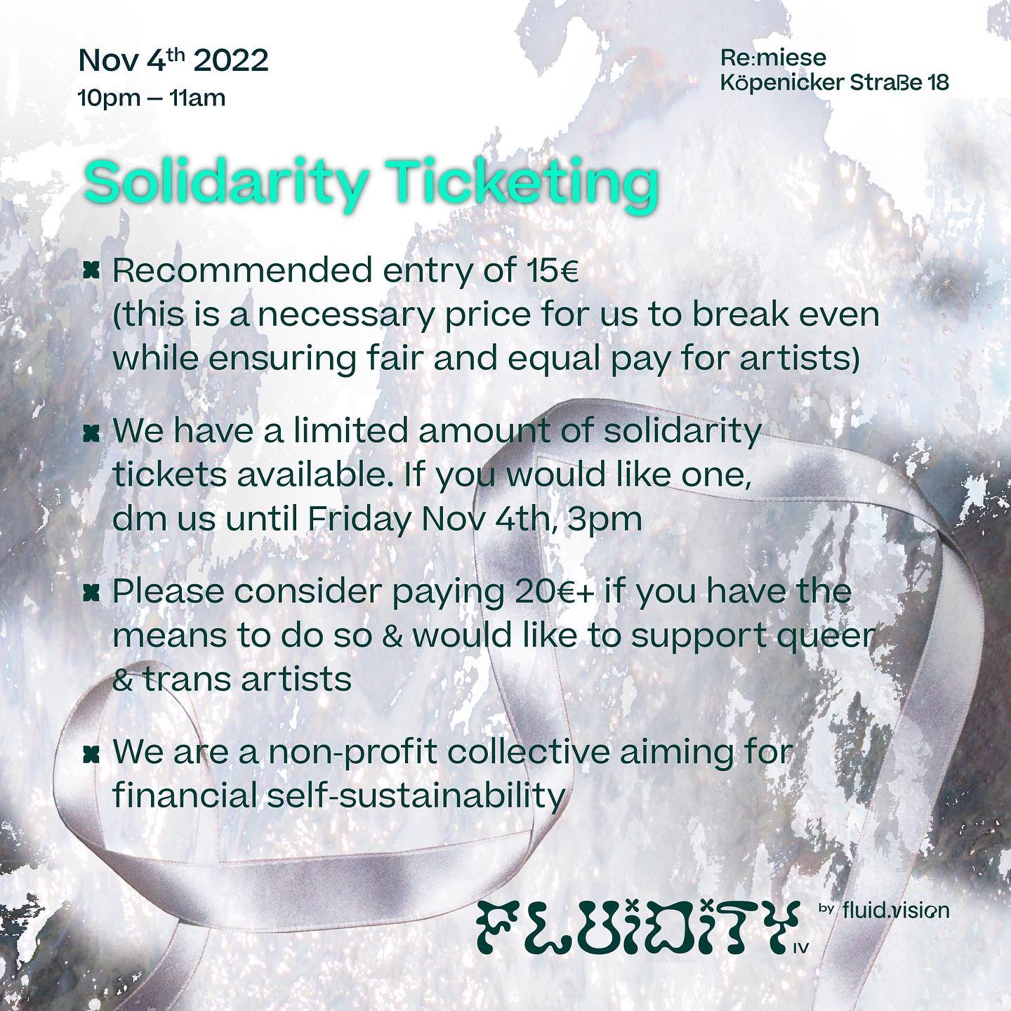 Fluidity IV Ticket Accessibility Update