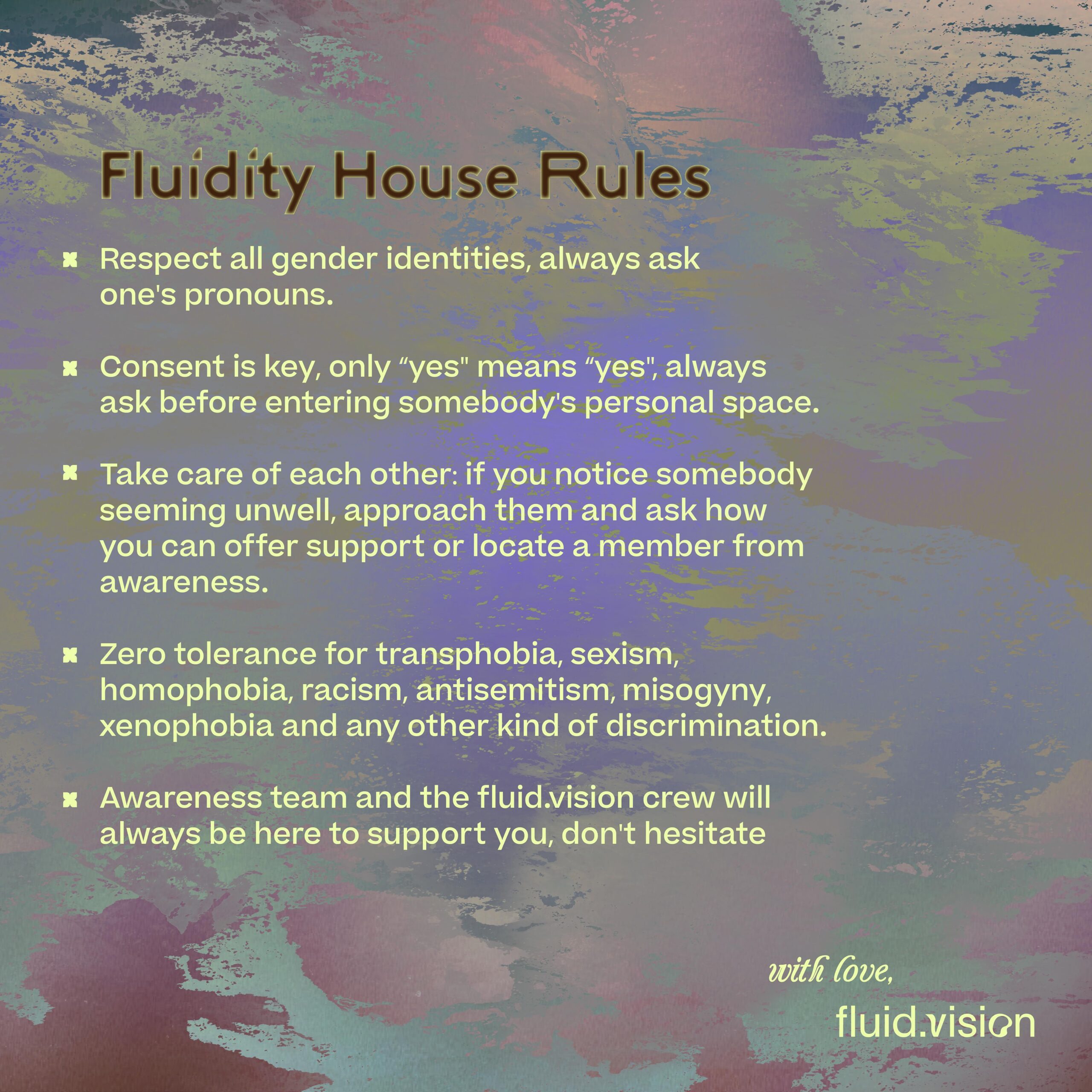 Fluidity House Rules